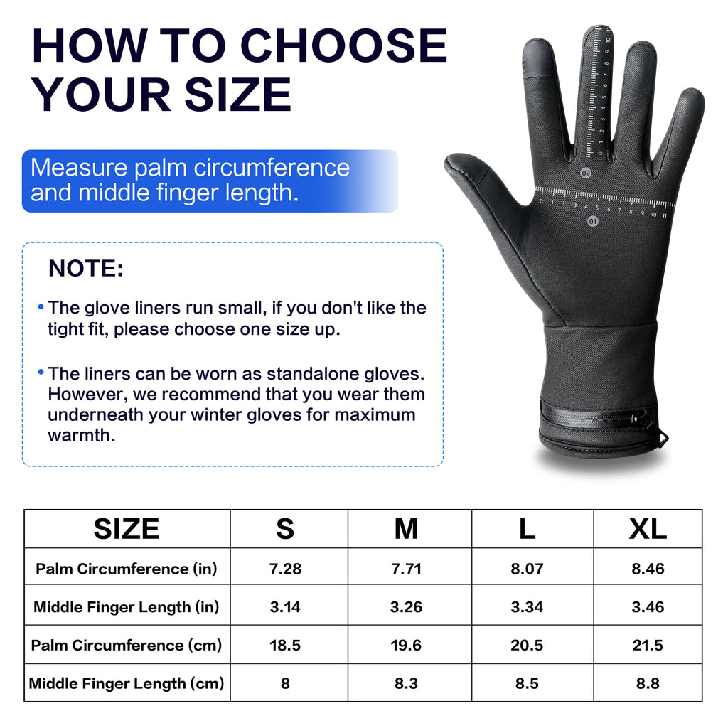 Gants chauffants W34